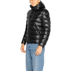 Blauer Windbreaker Heren