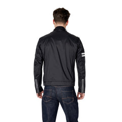 Blauer Windbreaker Heren