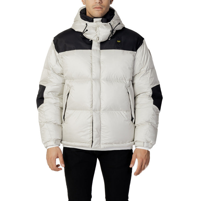 Blauer Windbreaker Heren